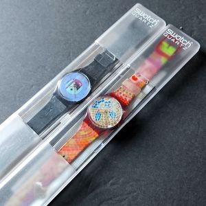 Swatch watch vintage w/box and manual